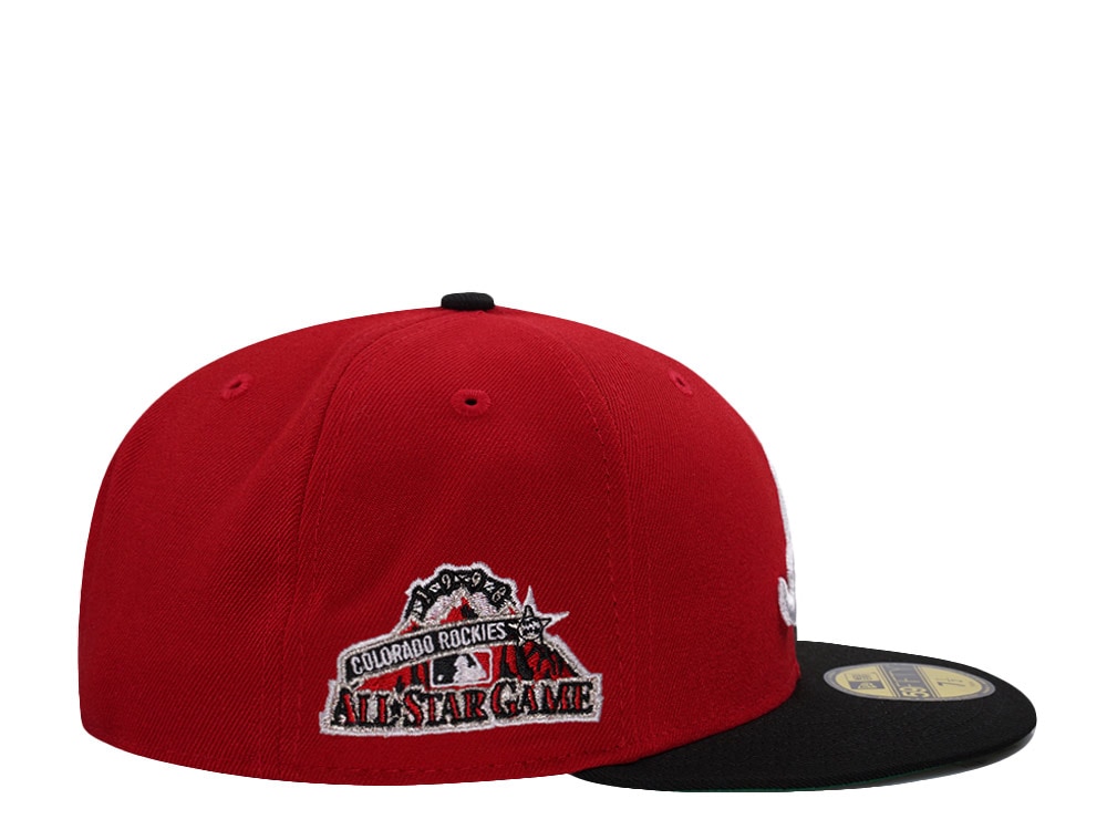 New Era Atlanta Braves All Star Game 1998 Scarlet Two Tone Edition 59Fifty Fitted Cap