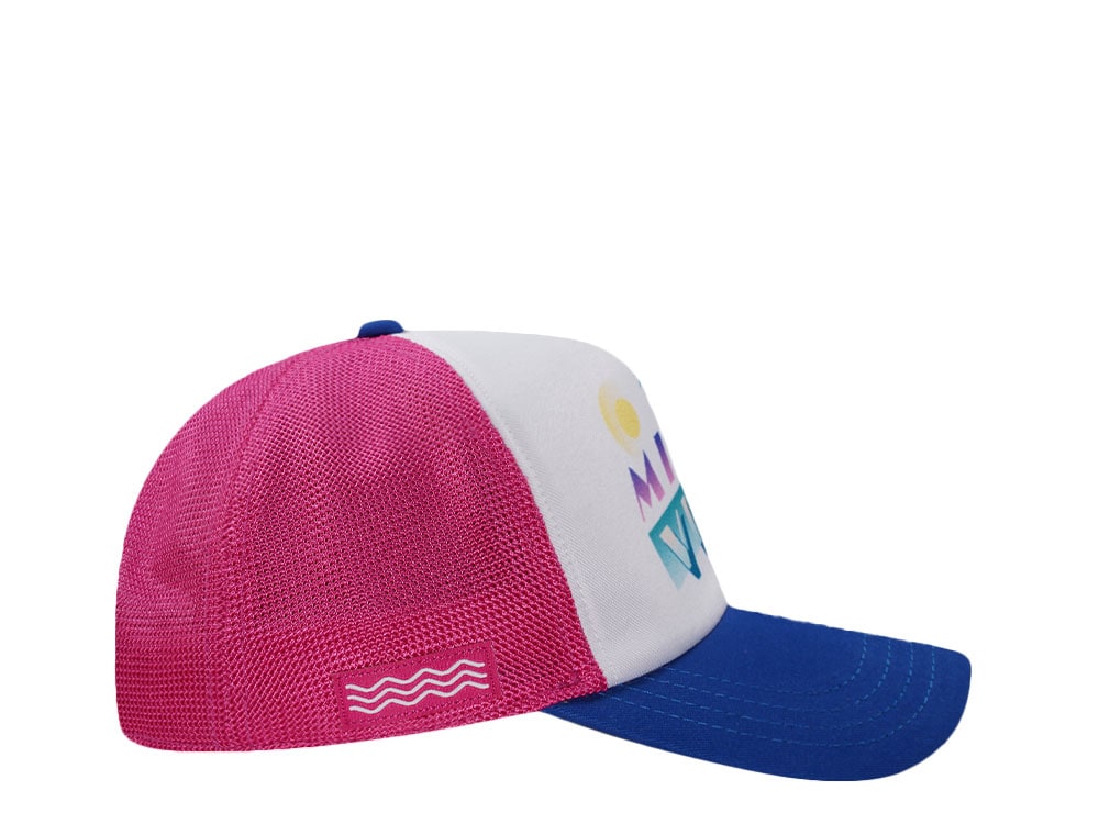 Capslab Miami Vice White Trucker Snapback Cap