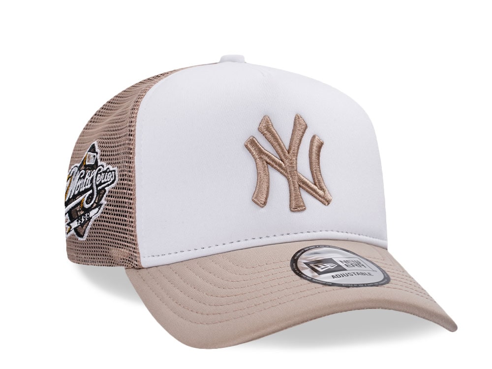 New Era New York Yankees World Series 1998 Foam Trucker A Frame Snapback Cap