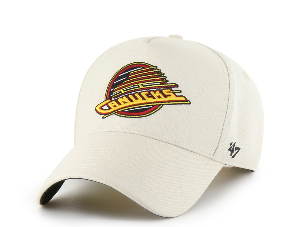 47 Brand Vancouver Canucks Ballpark White Offside Snapback Cap
