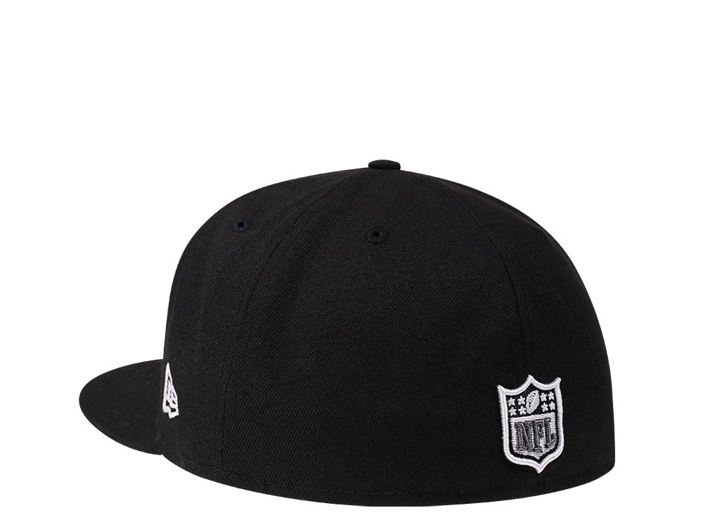 New Era Green Bay Packers Super Bowl XLV Steel Black Edition 59Fifty Fitted Cap