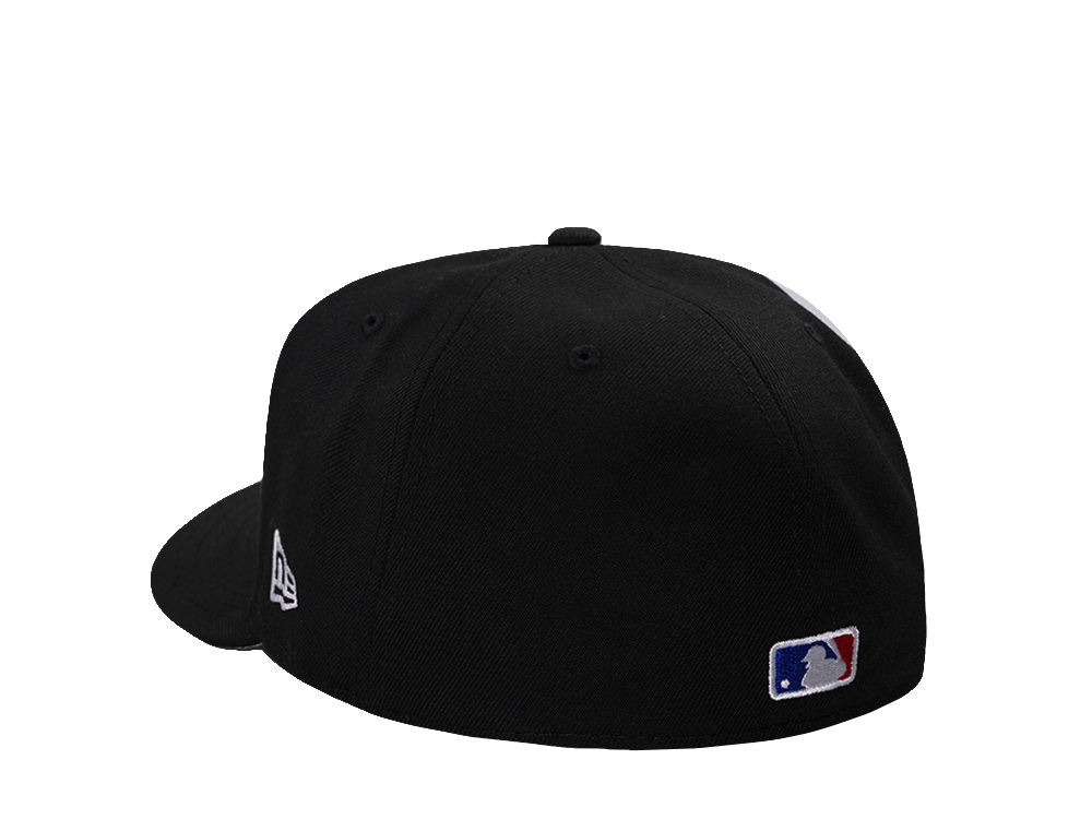 New Era Chicago White Sox Black Prime Edition 59Fifty Pre Curved Fitted Cap