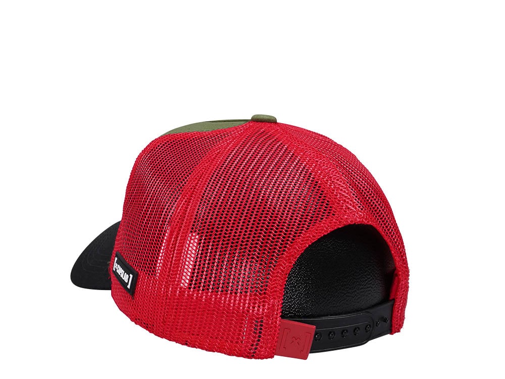 Capslab Cocktails Bloody Mary Green Black Red Trucker Snapback Cap