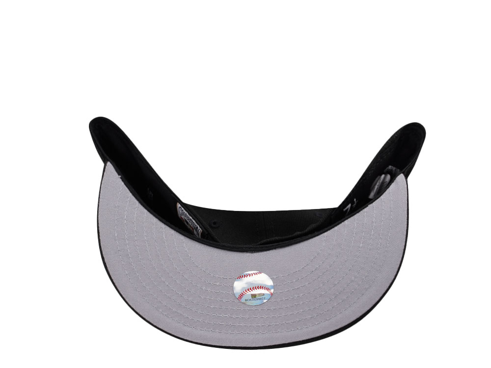 New Era Washington Nationals Battle of the Beltway Black and White Prime Edition 59Fifty Fitted Cap