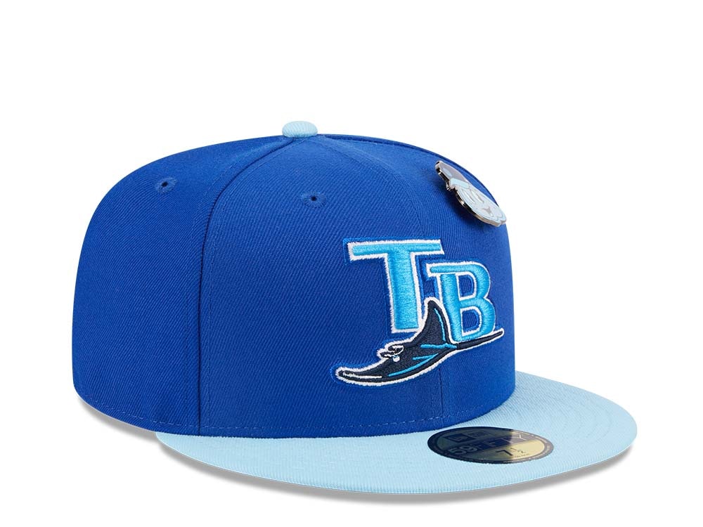 New Era Tampa Bay Rays The Elements Blue Two Tone Edition 59Fifty Fitted Cap