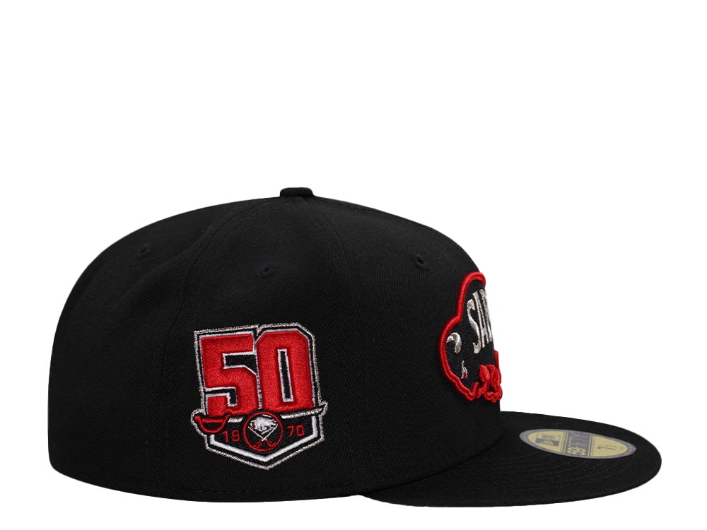 New Era Buffalo Sabres 50th Anniversary Color Flip Prime Edition 59Fifty Fitted Cap