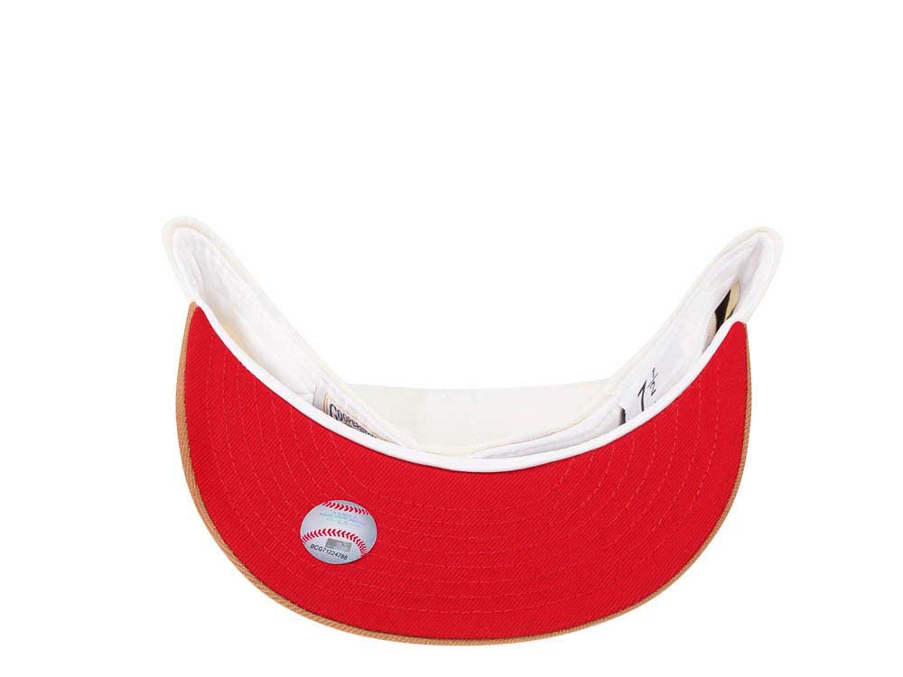 New Era Milwaukee Brewers All Star Game 2002 Cream Dome Edition 59Fifty Fitted Cap