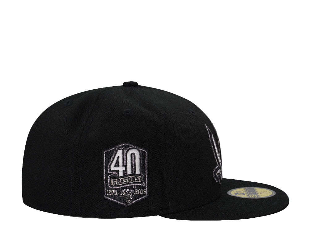 New Era Tampa Bay Buccaneers 40th Seasons Glow Black Prime Edition 59Fifty Fitted Cap