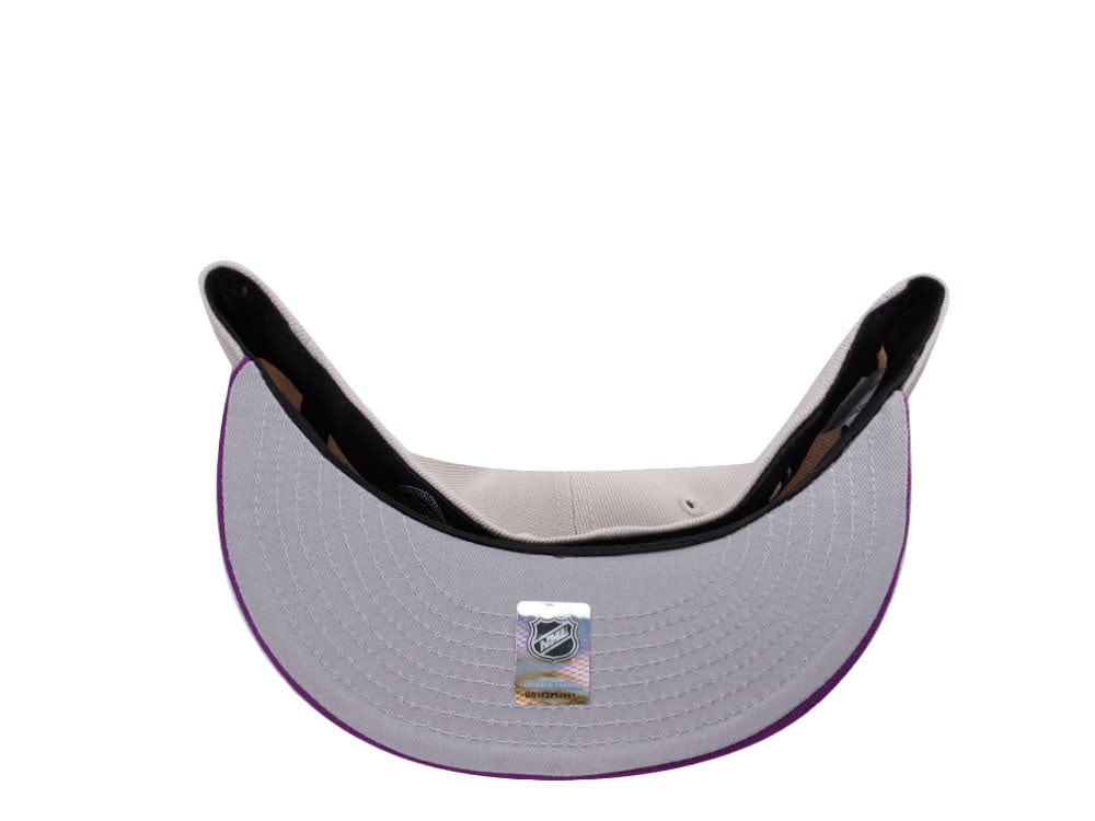 New Era Anaheim Ducks Stadium Series 2014 Stone Grape Two Tone Edition 59Fifty Fitted Cap