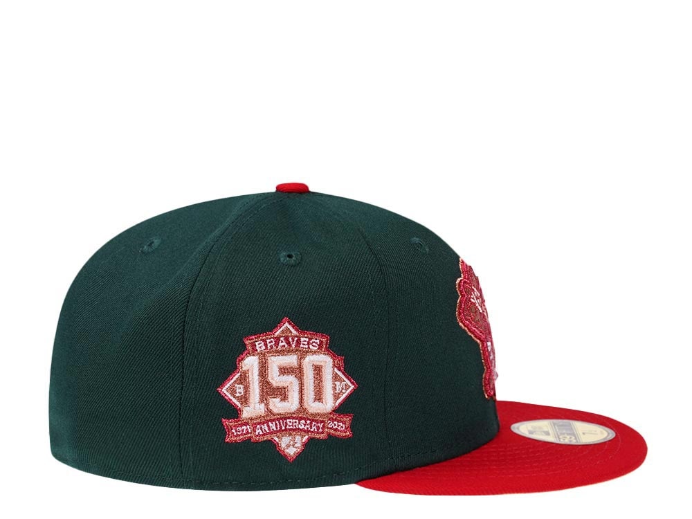 New Era Atlanta Braves 150th Anniversary Copper Two Tone Prime Edition 59Fifty Fitted Cap