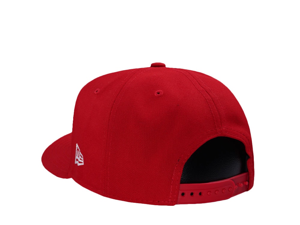 New Era Los Angeles Dodgers Skull Red Prime Edition 9Fifty A Frame Snapback Cap