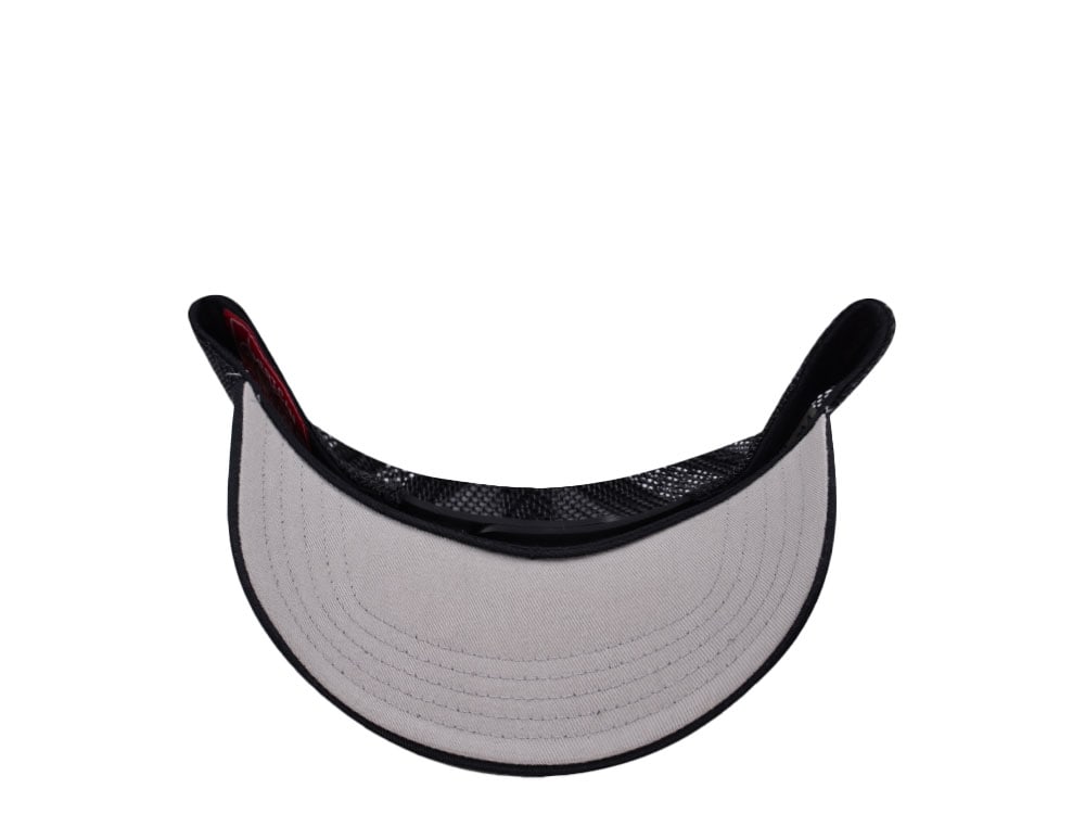 American Needle Miller High Life Black Valin Edition Trucker Snapback Cap