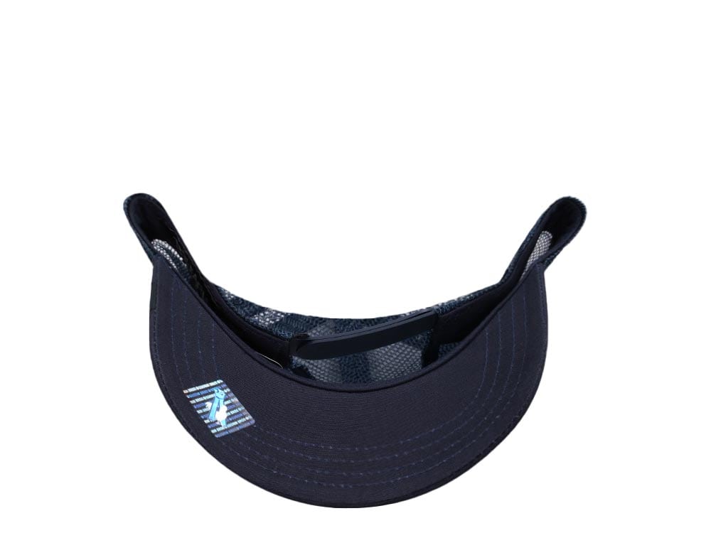 Goorin Bros The Lone Wolf Navy Trucker Snapback Cap