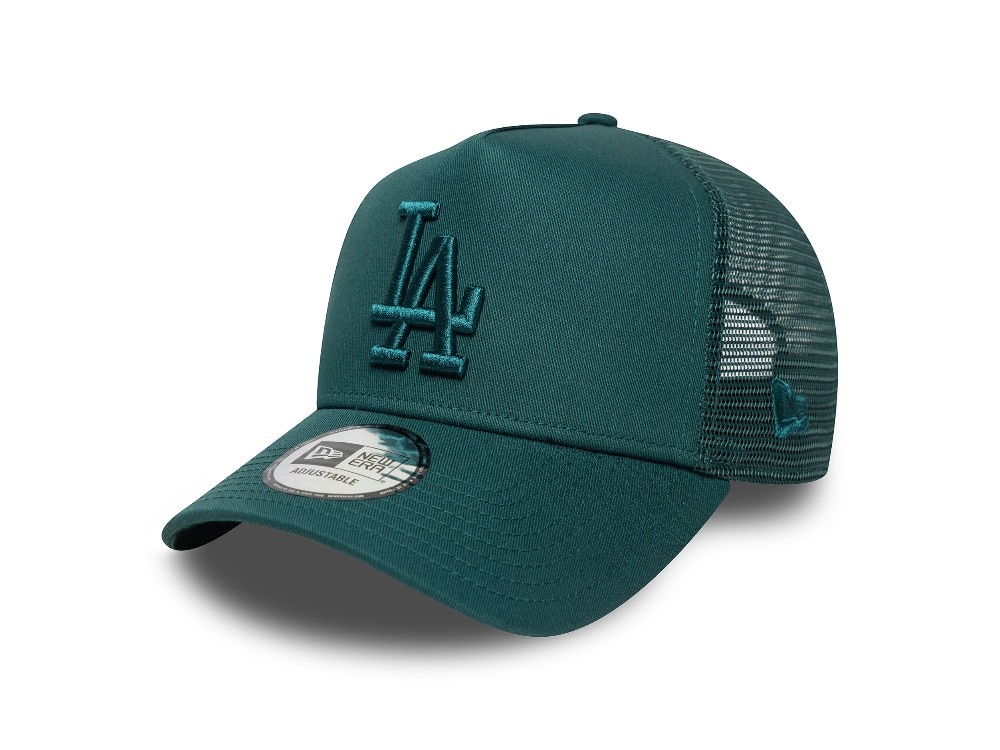 New Era Los Angeles Dodgers League Essential 9Forty A Frame Trucker Snapback Cap