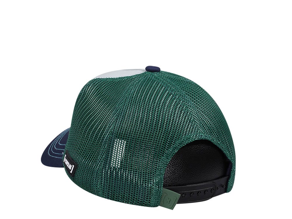 Capslab Fantastic Beasts Forest White Green Blue Trucker Snapback Cap