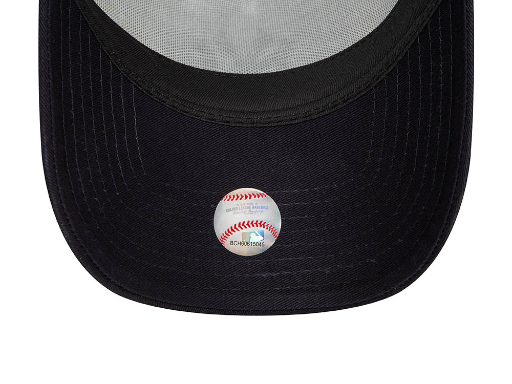 New Era New York Yankees Team Colour Block Navy 9Forty A Frame Trucker Snapback Cap