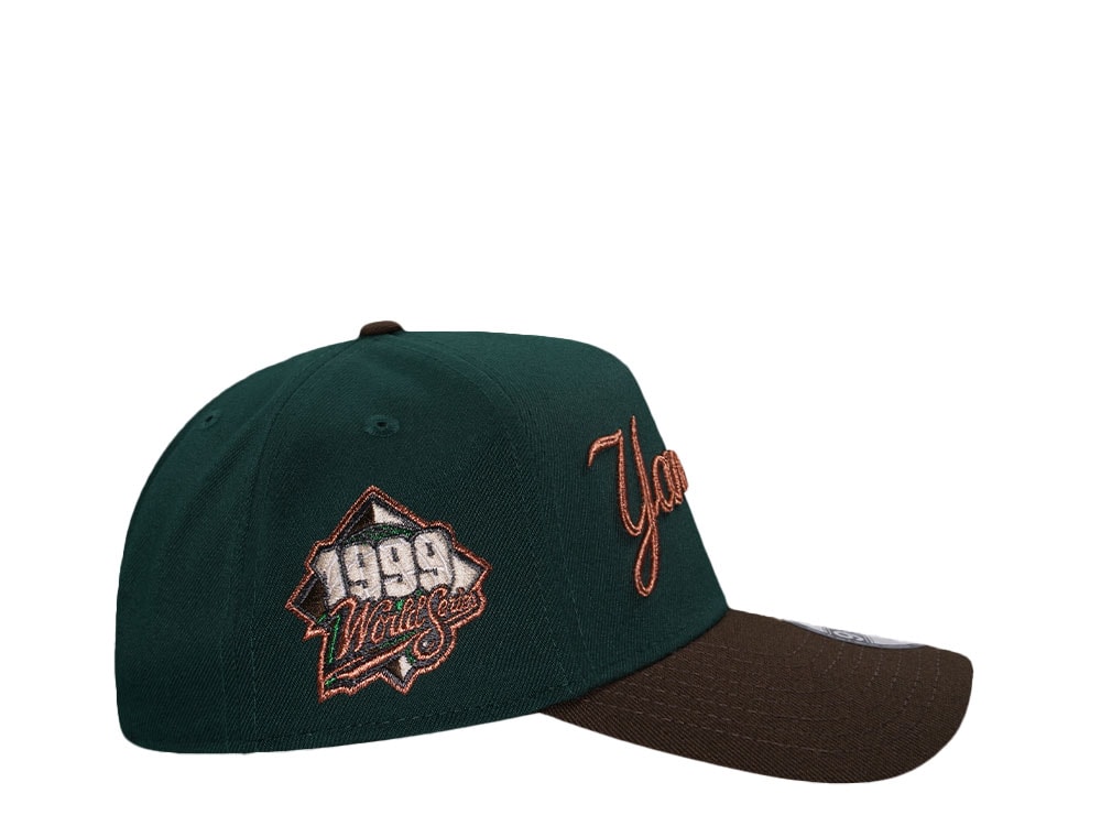 New Era New York Yankees World Series 1999 Copper Two Tone 9Forty A Frame Snapback Cap