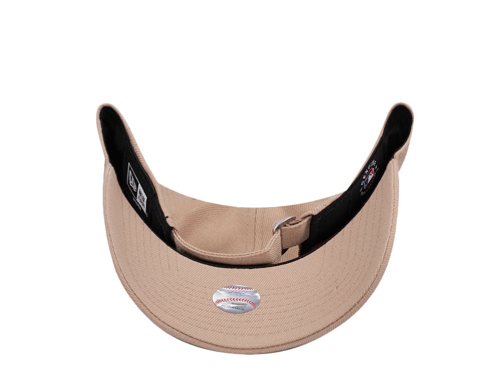 New Era New York Yankees Camel Black Womens 9Twenty Strapback Cap