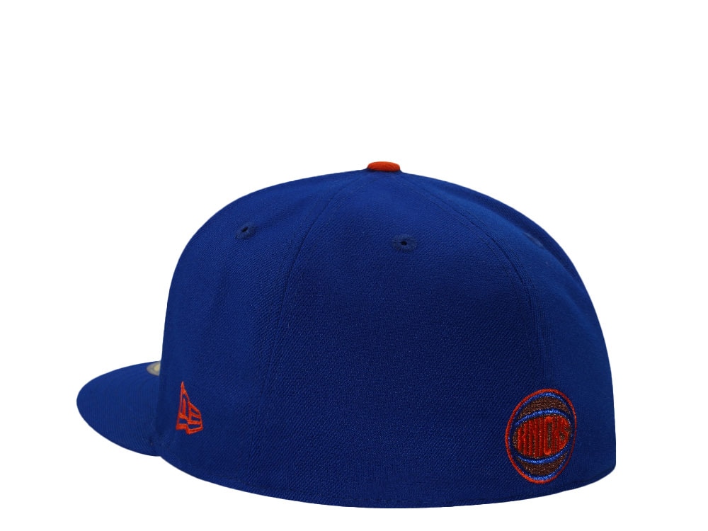 New Era New York Knicks 70th Anniversary Royal Blue Prime Edition 59Fifty Fitted Cap