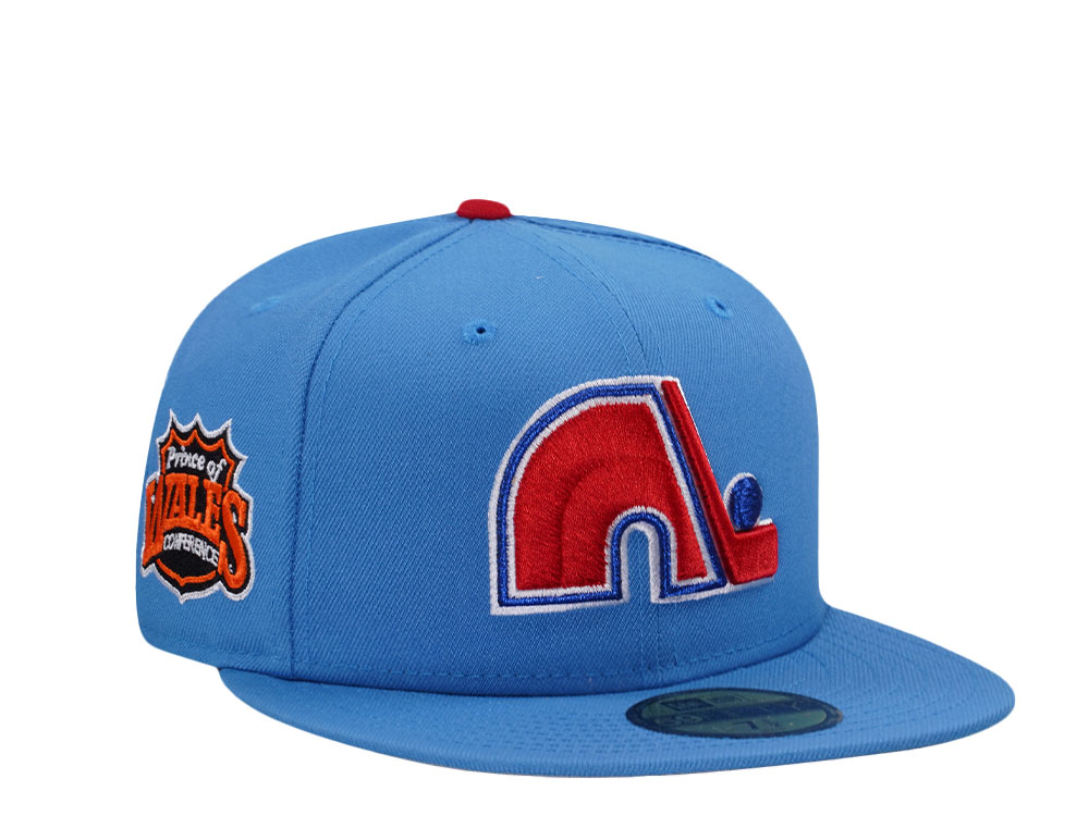 New Era Quebec Nordiques Prince of Wales Conference Prime Edition 59Fifty Fitted Cap