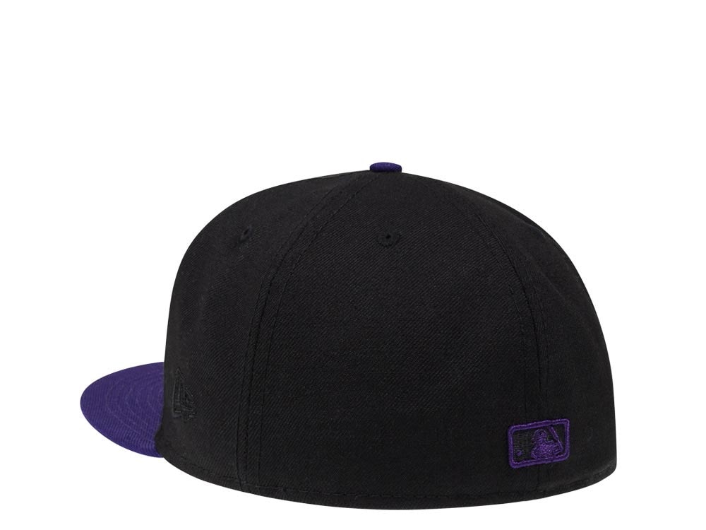 New Era Colorado Rockies 20th Anniversary Two Tone Silver Pop Edition 59Fifty Fitted Cap