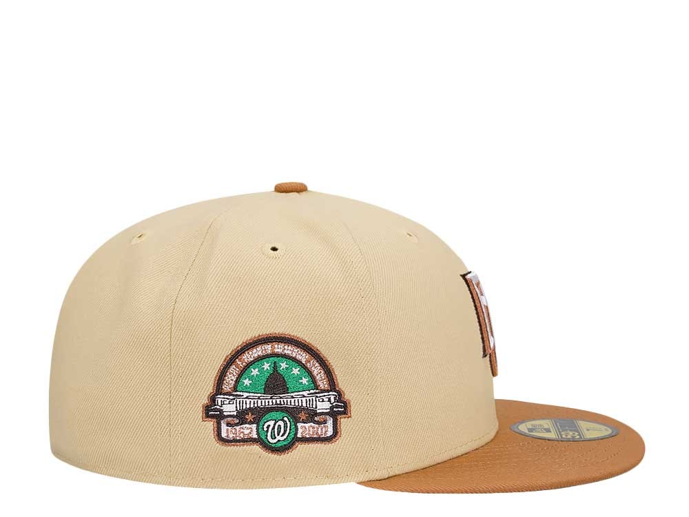 New Era Washington Nationals Stadium Anniversary Throwback Two Tone Edition 59Fifty Fitted Cap
