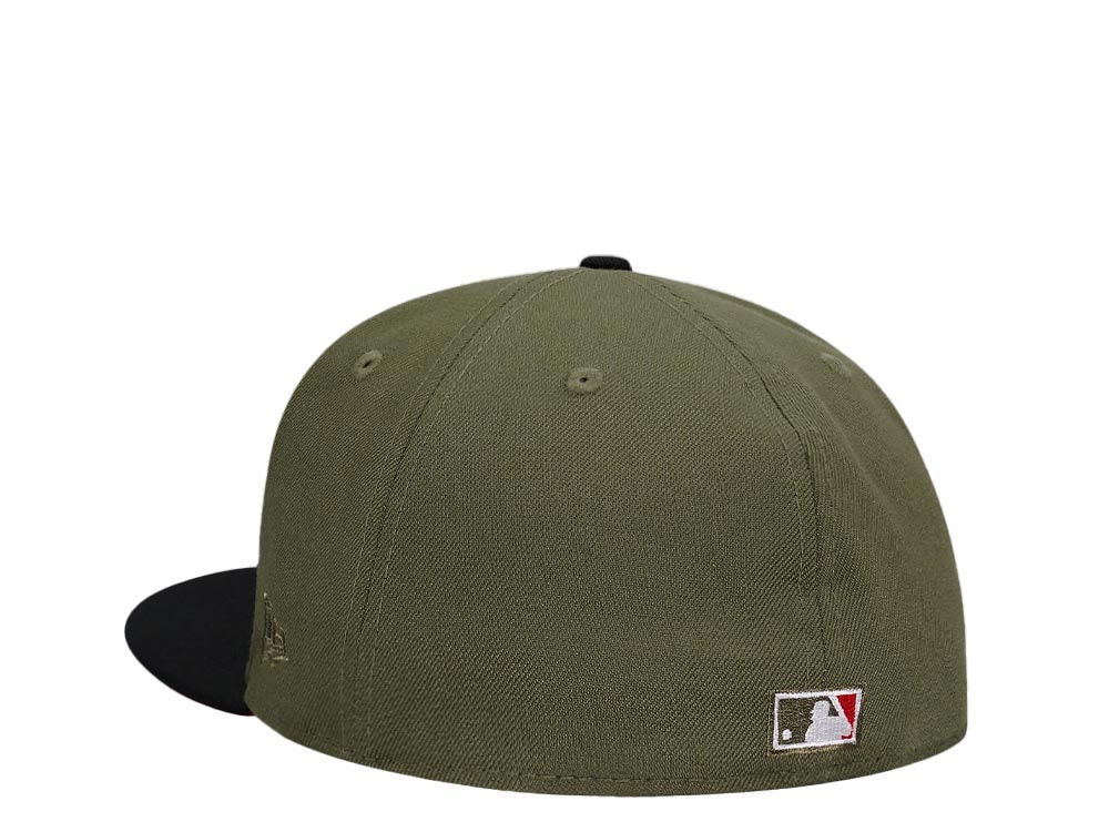 New Era Minnesota Twins All Star Game 1985 Olive Black Two Tone Prime Edition 59Fifty Fitted Cap