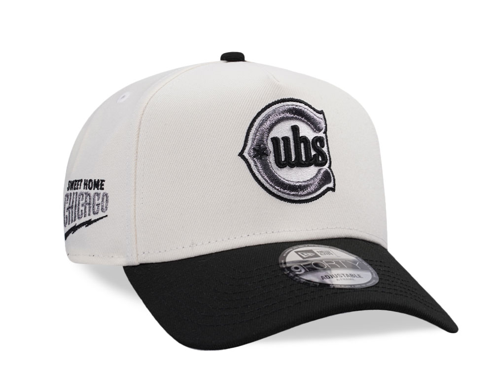 New Era Chicago Cubs Sweet Home Chrome Two Tone Edition 9Forty A Frame Snapback Cap