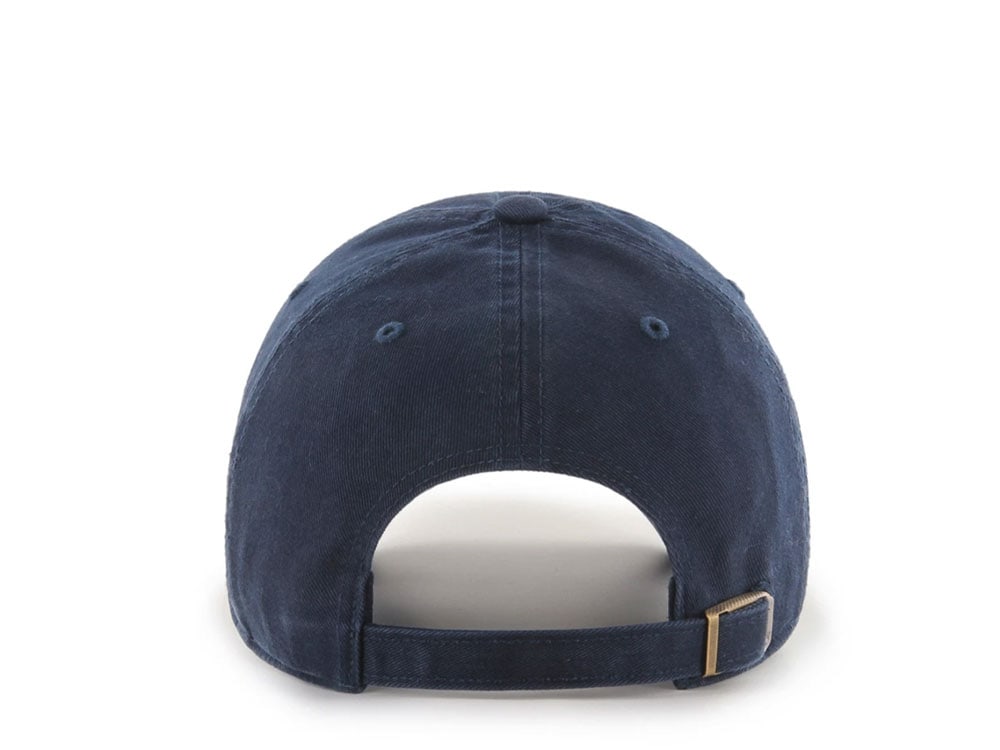 47Brand Seattle Kraken Clean Up Navy Strapback Cap