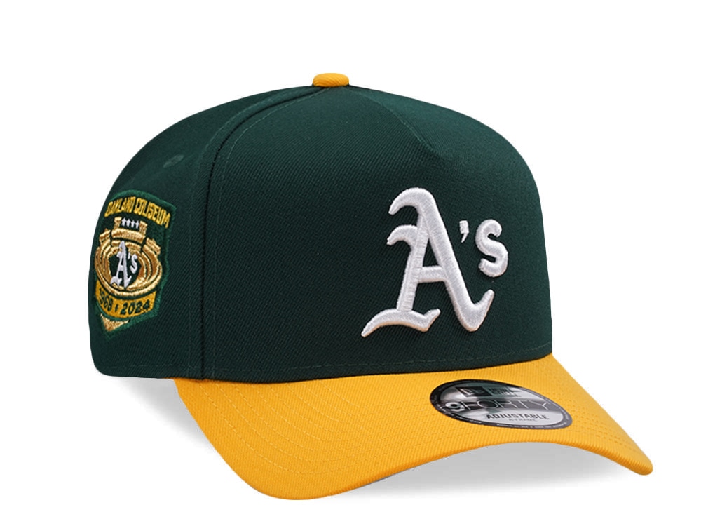 New Era Oakland Athletics Dark Green Two Tone Edition 9Forty A Frame Snapback Cap