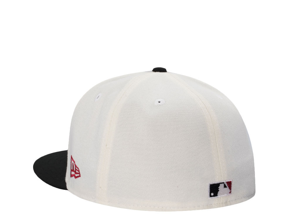 New Era New York Yankees World Series 2000 Script Chrome Two Tone Edition 59Fifty Fitted Cap