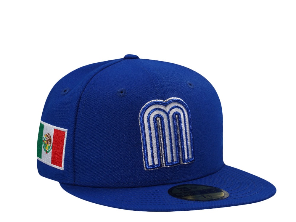 New Era Mexico World Baseball Classic Mexico Royal Blue Edition 59Fifty Fitted Cap