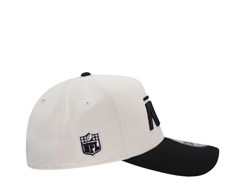 New Era New York Jets Classic Chrome Two Tone Edition 9Forty A Frame Snapback Cap