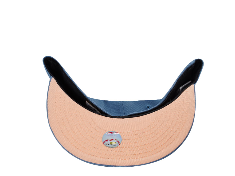 New Era Seattle Mariners 30th Anniversary Indigo Peach Edition 59Fifty Fitted Cap