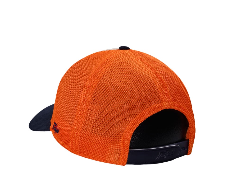 Hatfield Sky Is The Limit Beige Black Trucker Snapback Cap