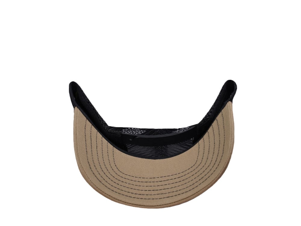 John Deere Logo Olive Trucker Snapback Cap