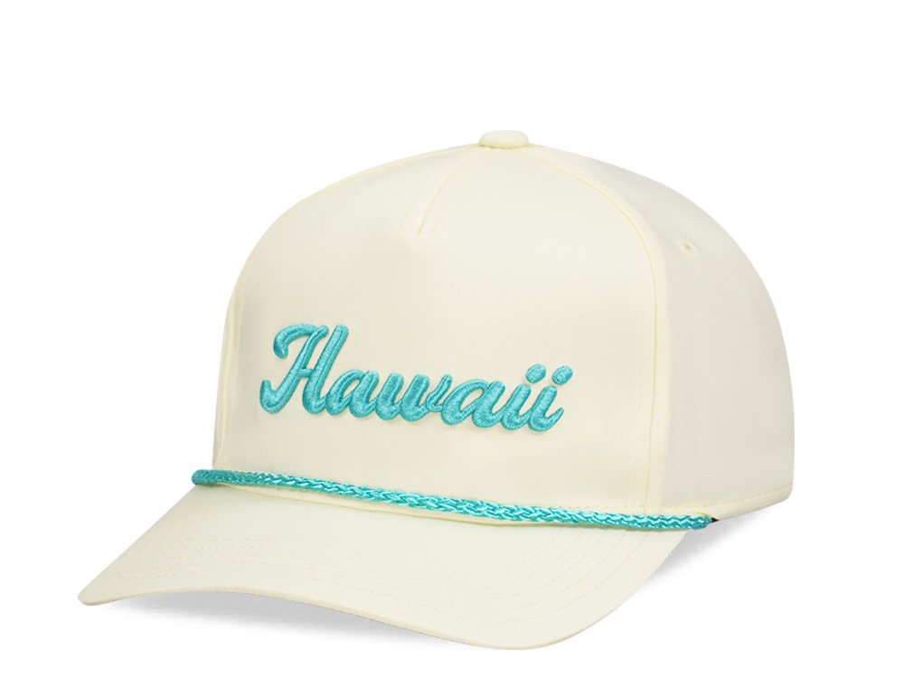 American Needle Hawaii Traveler Yellow Casual Snapback Cap