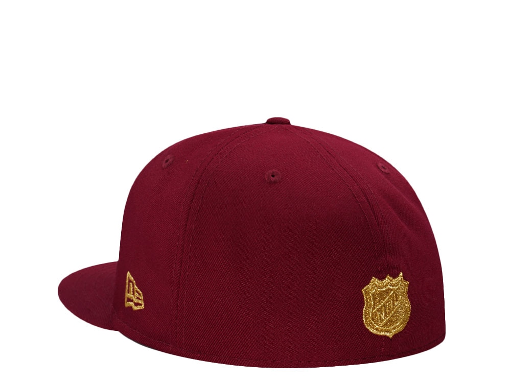 New Era Colorado Avalanche 10 Seasons 24K Maroon Prime Edition 59Fifty Fitted Cap