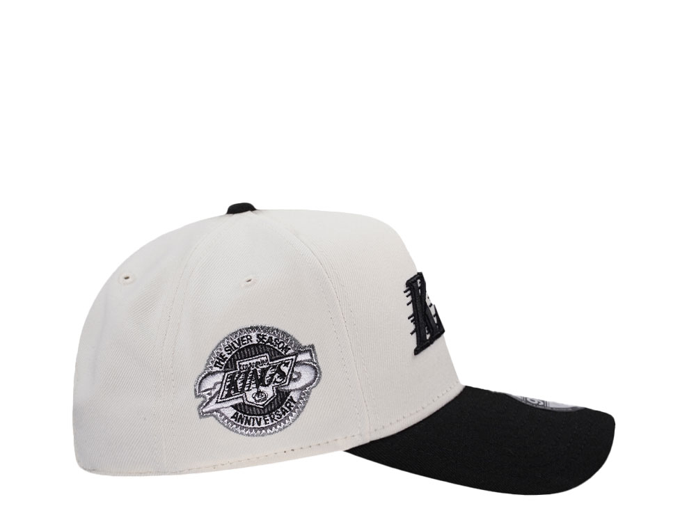 New Era Los Angeles Kings 25th Anniversary Chrome Two Tone Edition 9Forty A Frame Snapback Cap