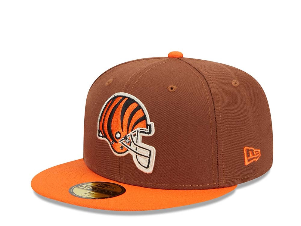 New Era Cincinnati Bengals 50th Anniversary Harvest Two Tone Edition 59Fifty Fitted Cap