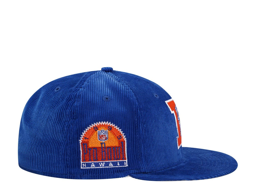 New Era Denver Broncos Pro Bowl Hawaii 1993 Throwback Cord Edition 59Fifty Fitted Cap