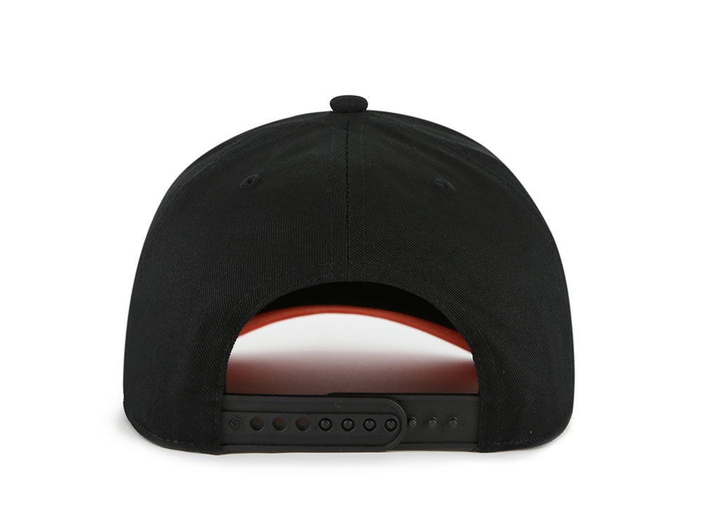 47Brand Anaheim Ducks Black Hitch Snapback Cap