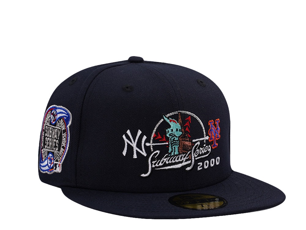 New Era New York Yankees Subway Series 2000 Navy Prime Edition 59Fifty Fitted Cap