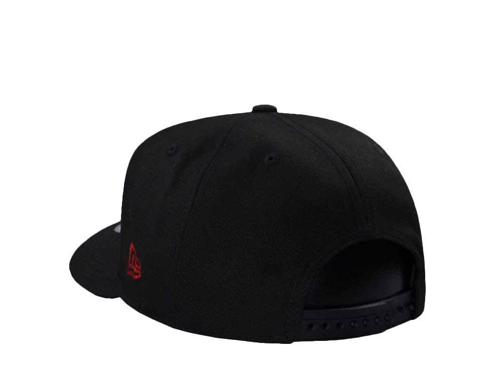 New Era Seattle Supersonics Black Classic Edition 9Fifty A Frame Snapback Cap