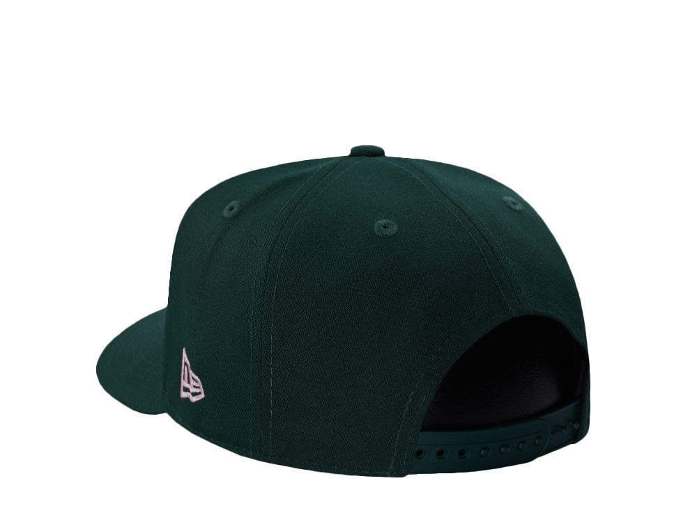 New Era New York Yankees Subway Series Dark Green Rose Edition 9Fifty A Frame Snapback Cap