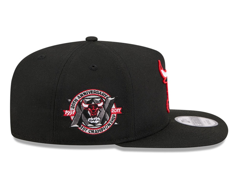 New Era Chicago Bulls 20th Anniversary HWC Edition 9Fifty A Frame Snapback Cap