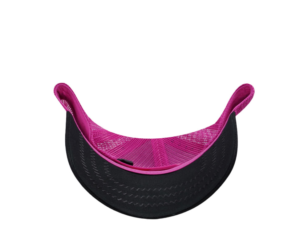 Amplified Pink Floyd Black Pink Trucker Snapback Cap