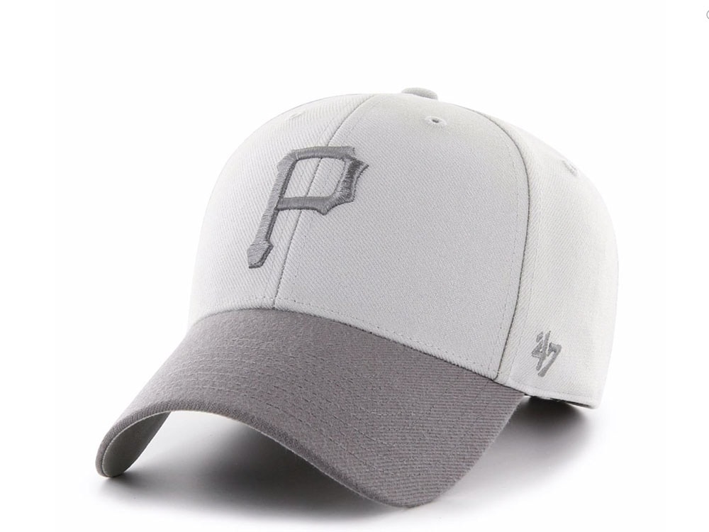 47Brand Pittsburgh Pirates Steel Grey Classic Snapback Cap