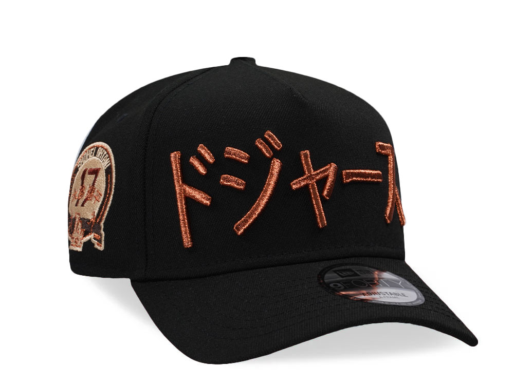 New Era Los Angeles Dodgers Ohtani Black Copper Prime Edition 9Forty A Frame Snapback Cap
