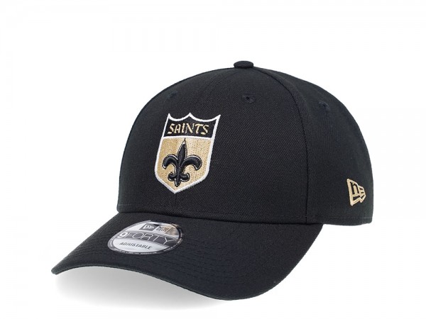 New Era New Orleans Saints Curved Black Edition 9Forty Snapback Cap